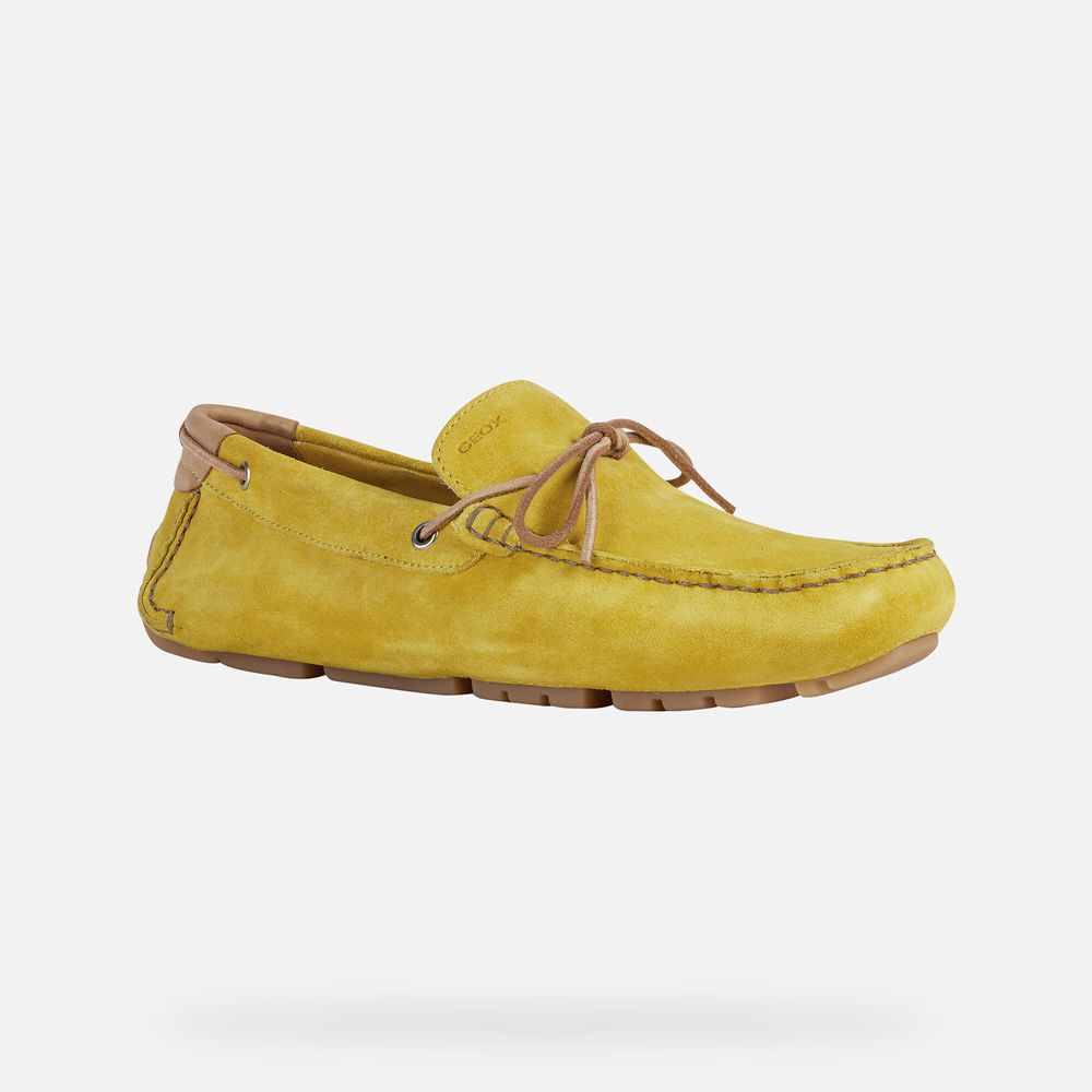 Geox Loafers Yellow Melbourne - Geox Mens Shoes - JXCGWR865